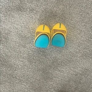 Tieks Yellow and Blue Flats